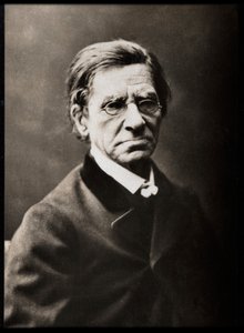 Portrait of Emile Littre by French Photographer